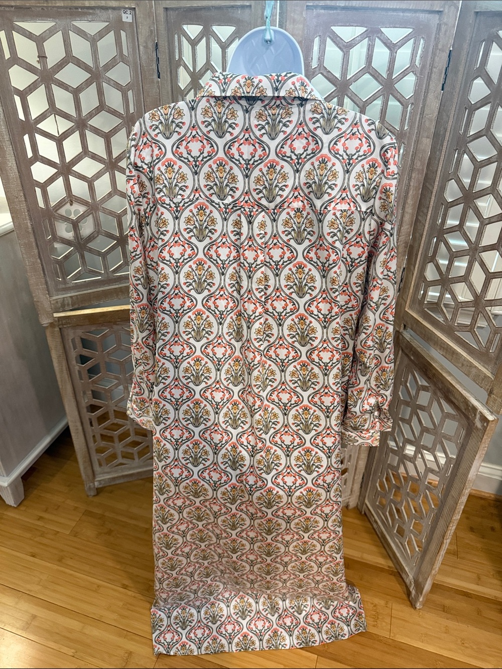 Loft Tuilerie Midi Shirtdress For Whisper White size 10 - Picture 8 of 8